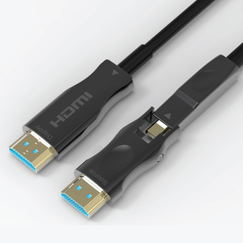 스마트 분리형 HDMI 2.0 광케이블 20미터 HDMI AOC (GW-1203-20M)