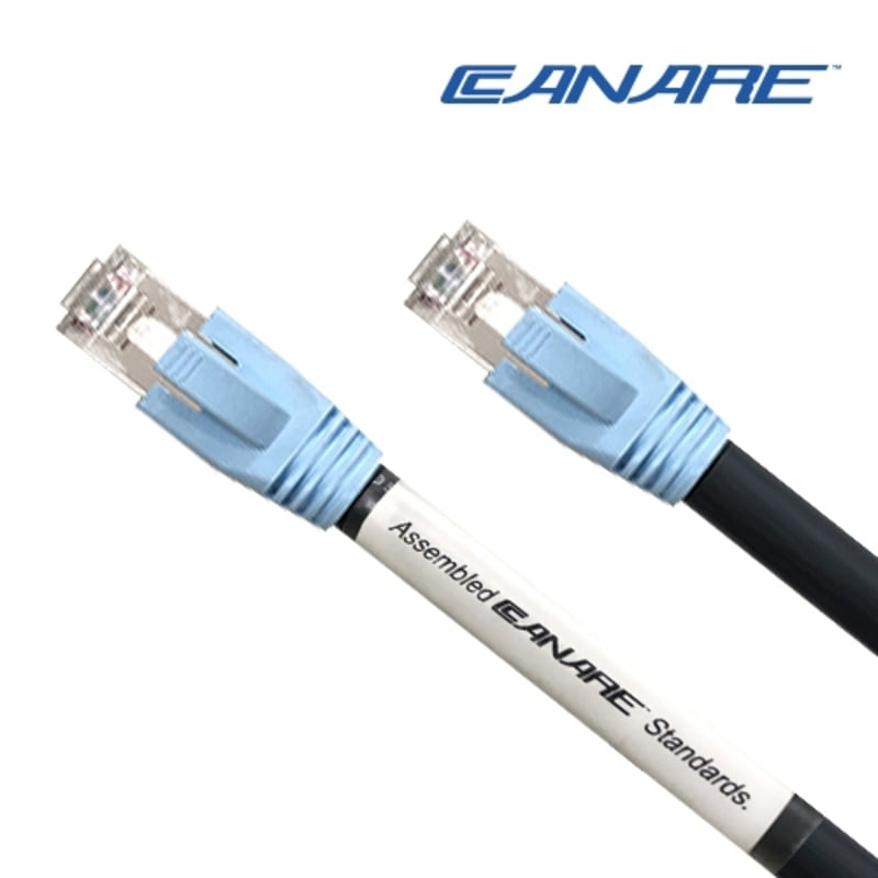 카나레 CAT6 SFTP 오디오 랜케이블, 길이선택, RJC6A-4P-SFM, CL6A-SFA